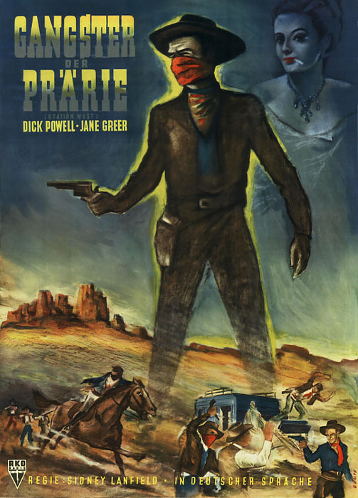 Plakat zum Film: Gangster der Prärie