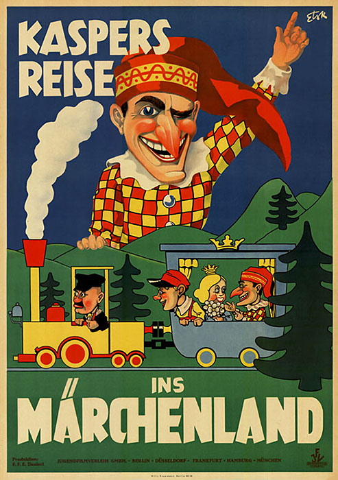 Plakat zum Film: Kasper reist ins Märchenland