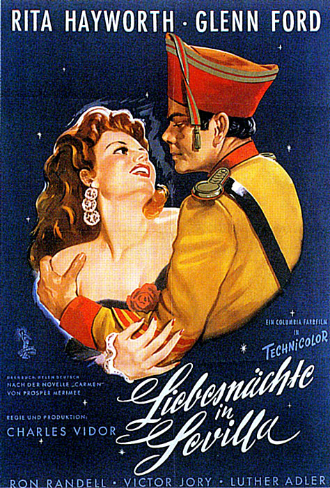 Plakat zum Film: Liebesnächte in Sevilla