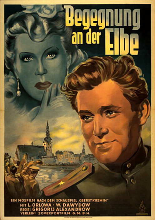 Plakat zum Film: Begegnung an der Elbe