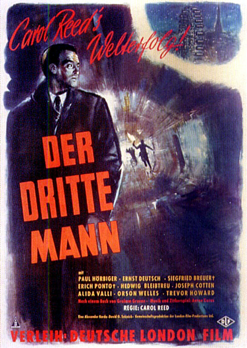 Plakat zum Film: dritte Mann, Der