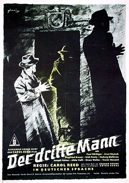 Plakat zum Film: dritte Mann, Der