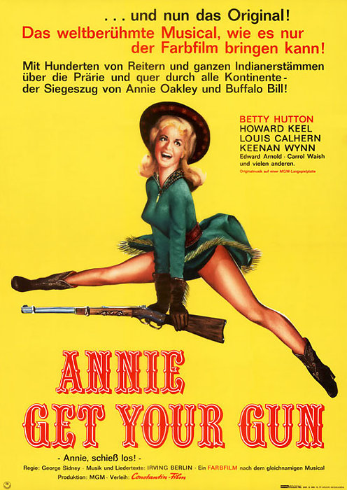 Plakat zum Film: Annie Get Your Gun - Annie, schieß los!