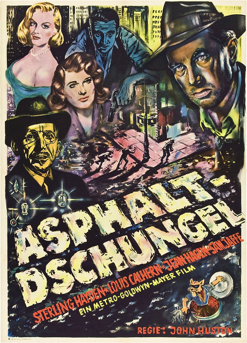 Plakat zum Film: Asphalt-Dschungel
