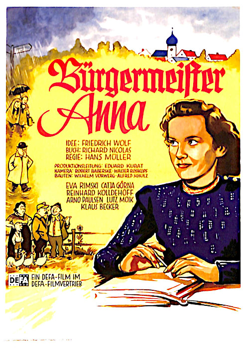 Plakat zum Film: Bürgermeister Anna