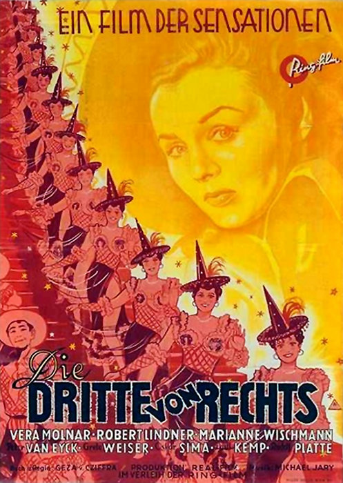 Plakat zum Film: Dritte von rechts, Die