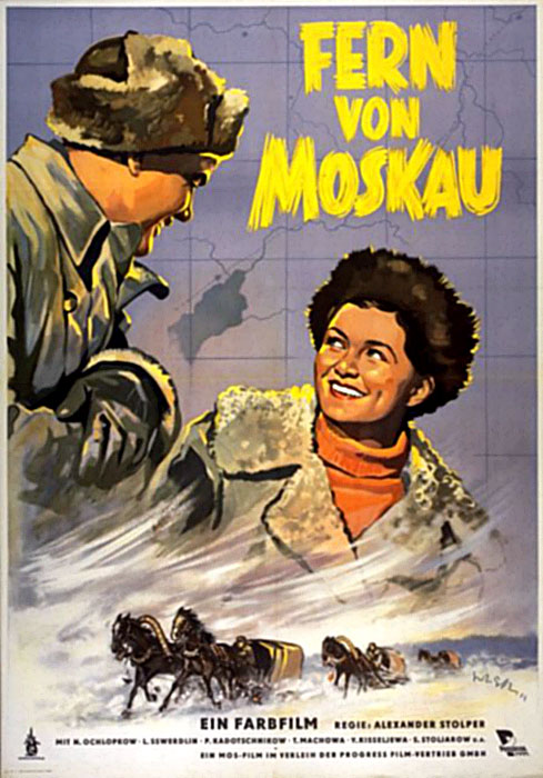 Plakat zum Film: Fern von Moskau