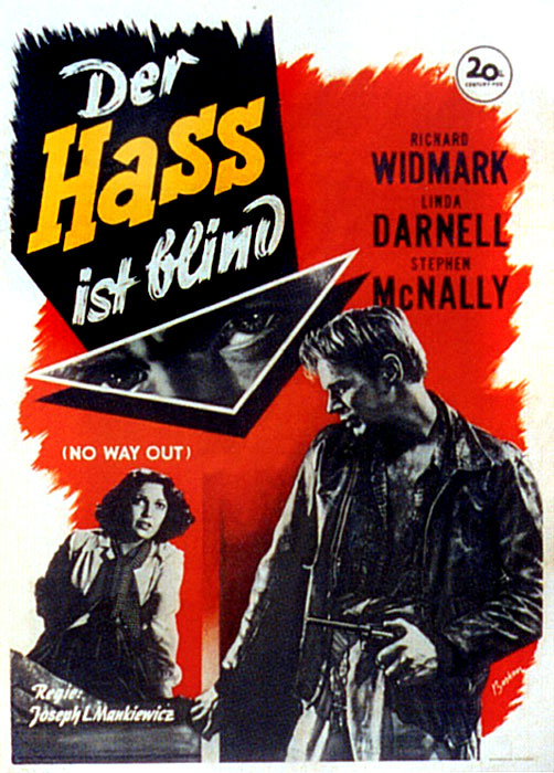 Plakat zum Film: Hass ist blind, Der