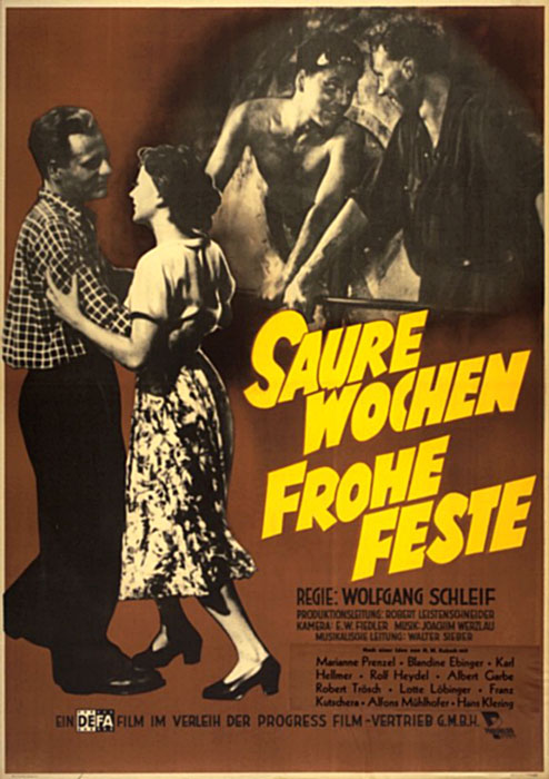 Plakat zum Film: Saure Wochen - frohe Feste