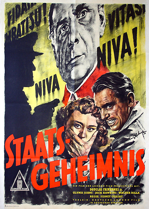 Plakat zum Film: Staatsgeheimnis