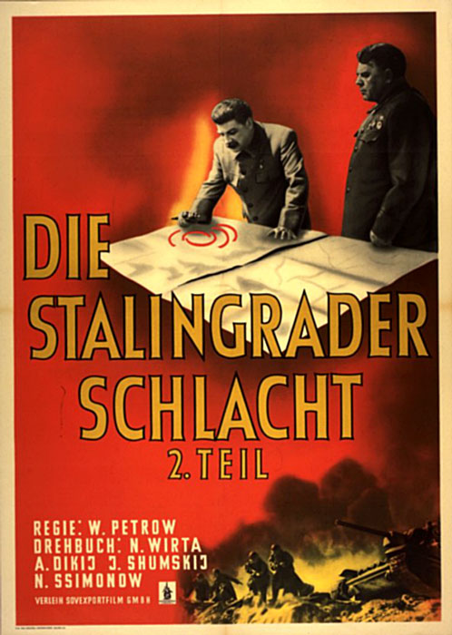 Plakat zum Film: stalingrader Schlacht, Die - 2. Teil