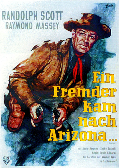 Plakat zum Film: Fremder kam nach Arizona, Ein