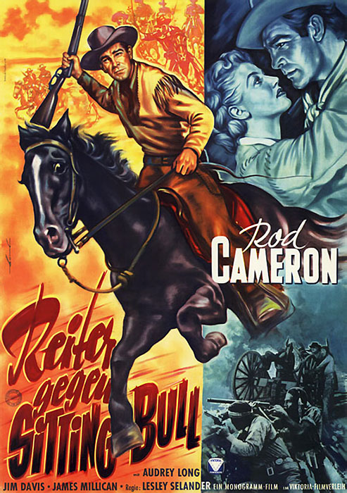 Plakat zum Film: Reiter gegen Sitting Bull
