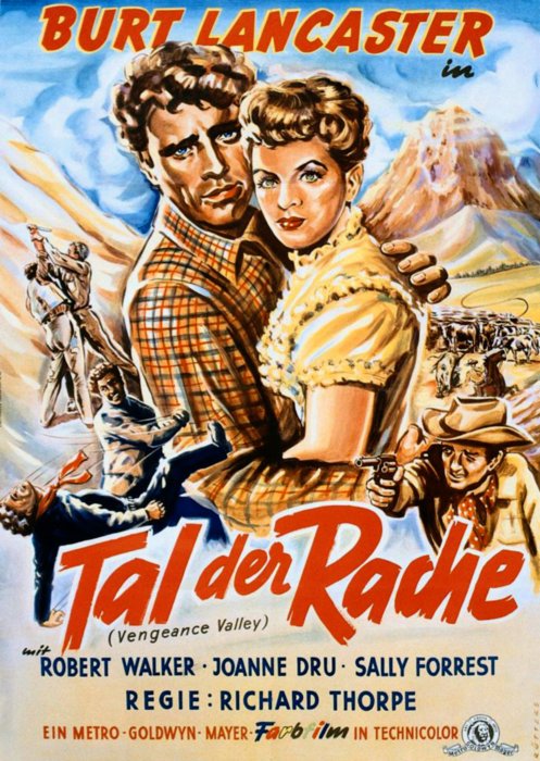 Plakat zum Film: Tal der Rache