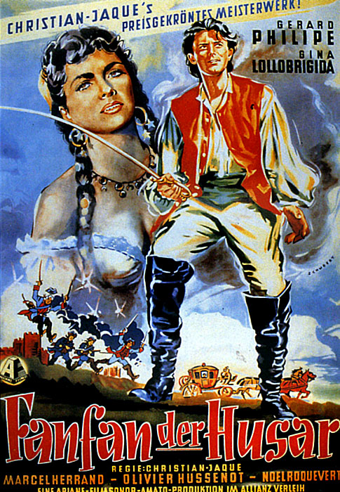 Plakat zum Film: Fanfan, der Husar
