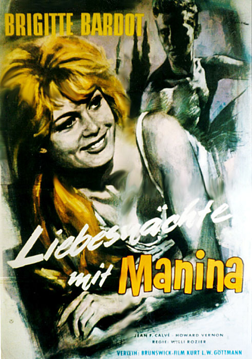 Plakat zum Film: Liebesnächte mit Manina