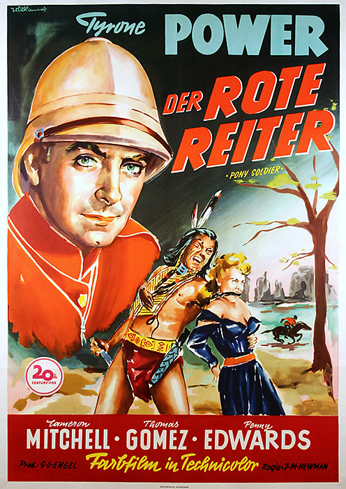 Plakat zum Film: rote Reiter, Der