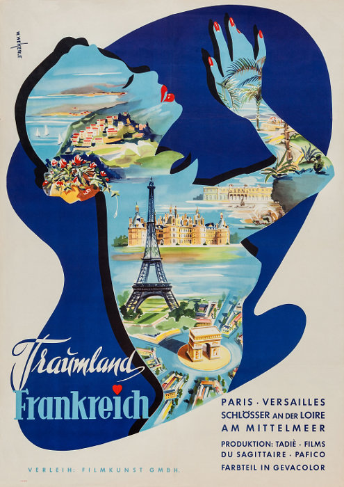 Plakat zum Film: Traumland Frankreich
