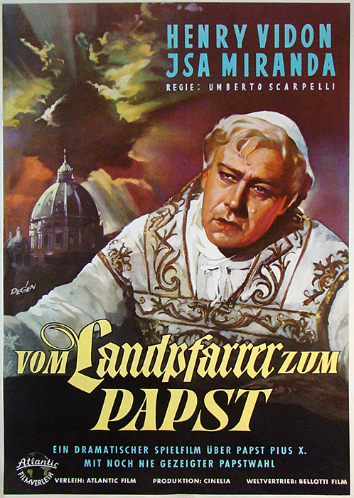 Plakat zum Film: Vom Landpfarrer zum Papst