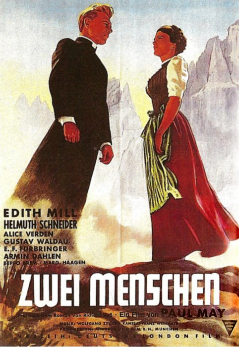 Plakat zum Film: Zwei Menschen