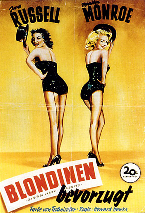 Plakat zum Film: Blondinen bevorzugt