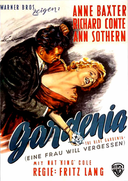 Plakat zum Film: Gardenia - Eine Frau will vergessen