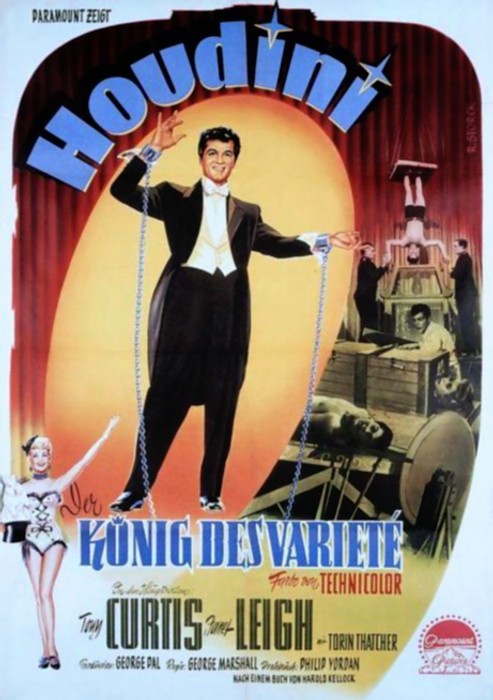 Plakat zum Film: Houdini, der König des Variete