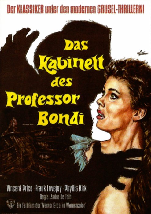 Plakat zum Film: Kabinett des Professor Bondi, Das