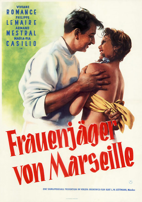 Plakat zum Film: Frauenjäger von Marseille