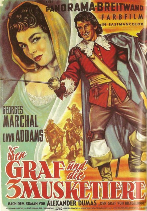 Plakat zum Film: Graf und die drei Musketiere, Der