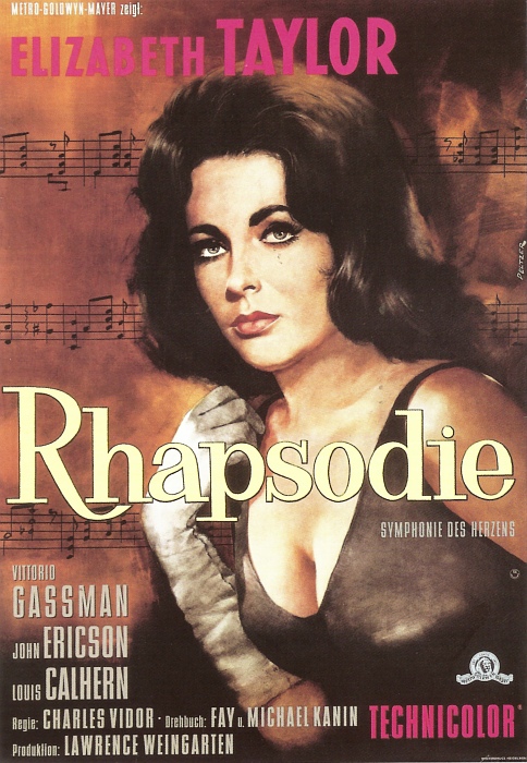 Plakat zum Film: Rhapsodie - Symphonie des Herzens