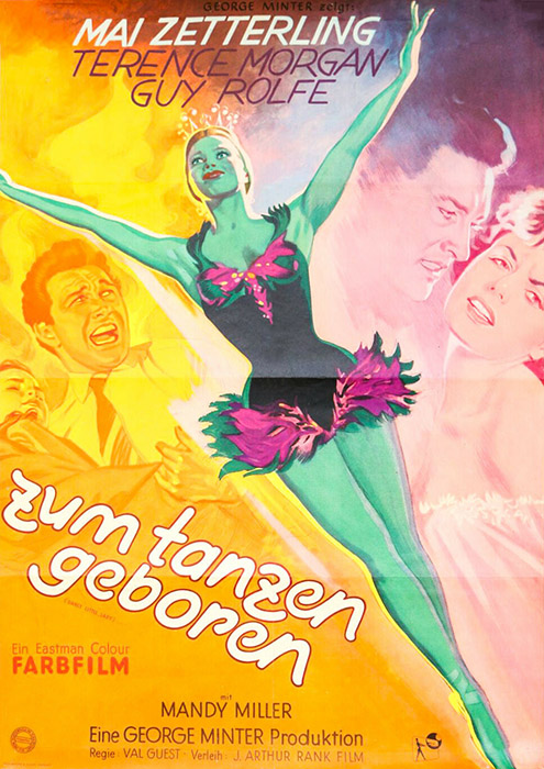Plakat zum Film: Zum Tanzen geboren