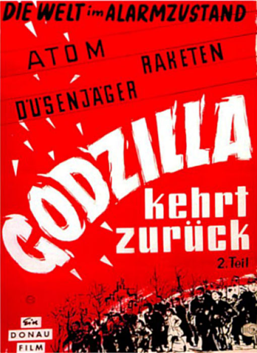 Plakat zum Film: Godzilla kehrt zurück