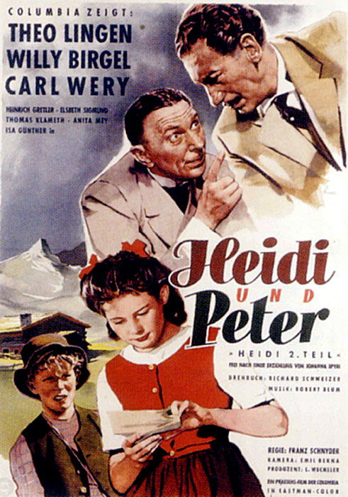 Plakat zum Film: Heidi und Peter
