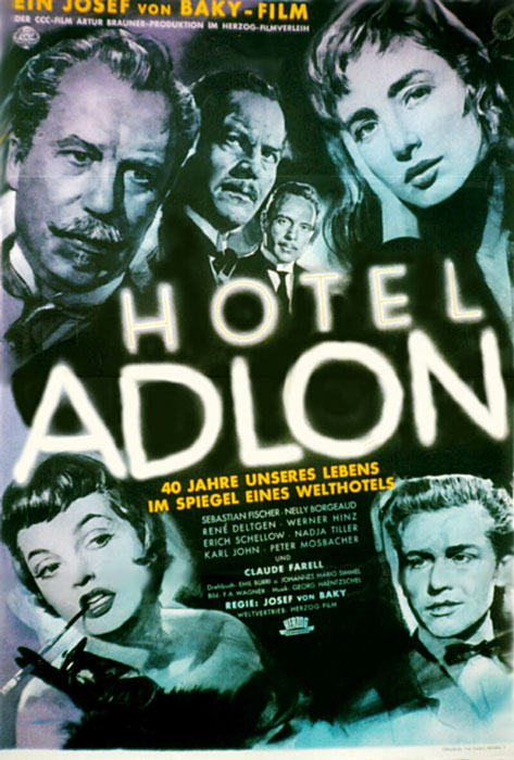 Plakat zum Film: Hotel Adlon