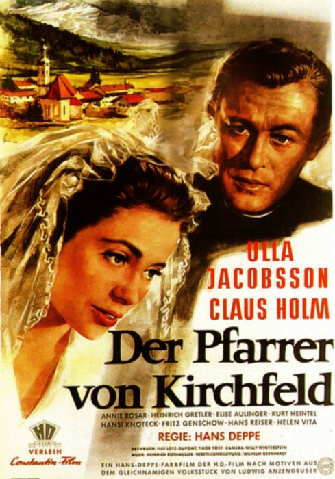 Plakat zum Film: Pfarrer von Kirchfeld, Der