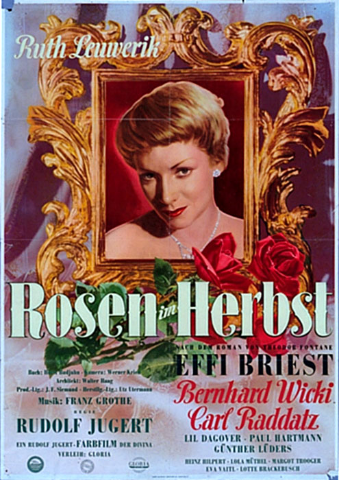 Plakat zum Film: Rosen im Herbst