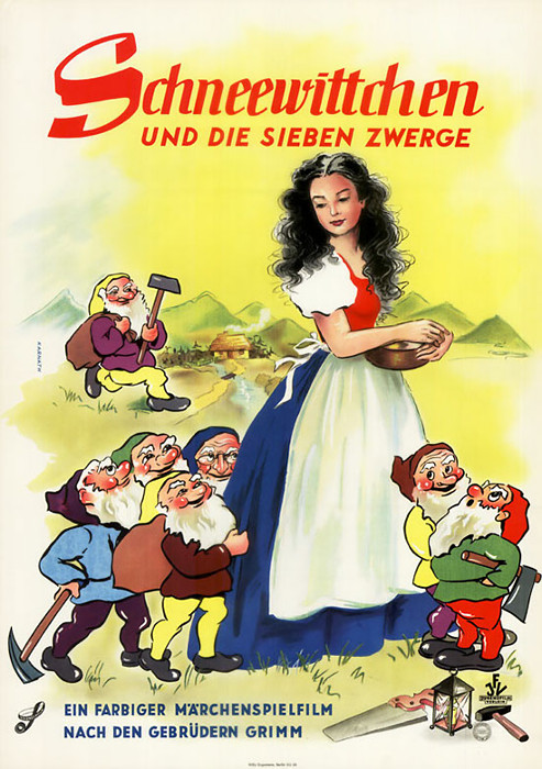 Plakat zum Film: Schneewittchen und die sieben Zwerge