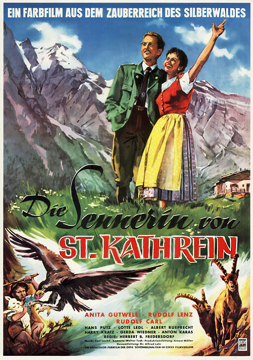 Plakat zum Film: Sennerin von St. Kathrein, Die