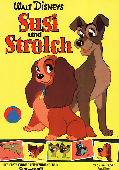 Plakat zum Film: Susi und Strolch