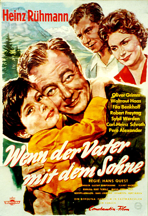 Plakat zum Film: Wenn der Vater mit dem Sohne