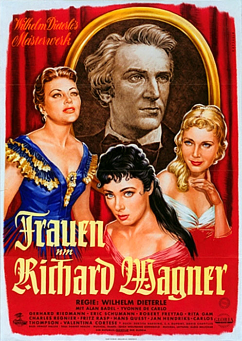 Plakat zum Film: Frauen um Richard Wagner