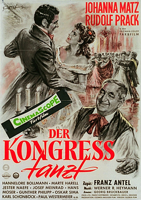 Plakat zum Film: Kongress tanzt, Der