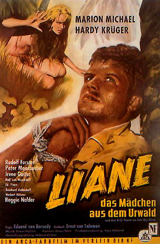 Plakat zum Film: Liane, das Mädchen aus dem Urwald