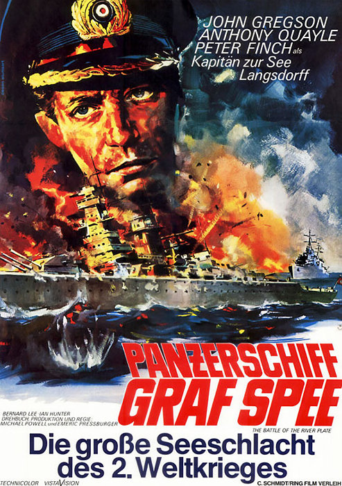 Plakat zum Film: Panzerschiff Graf Spee
