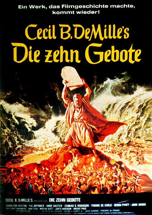 Plakat zum Film: zehn Gebote, Die