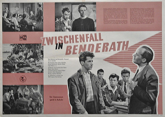 Plakat zum Film: Zwischenfall in Benderath