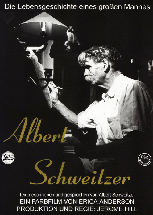 Plakat zum Film: Albert Schweitzer