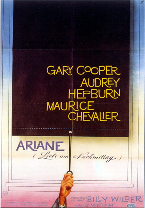 Plakat zum Film: Ariane - Liebe am Nachmittag