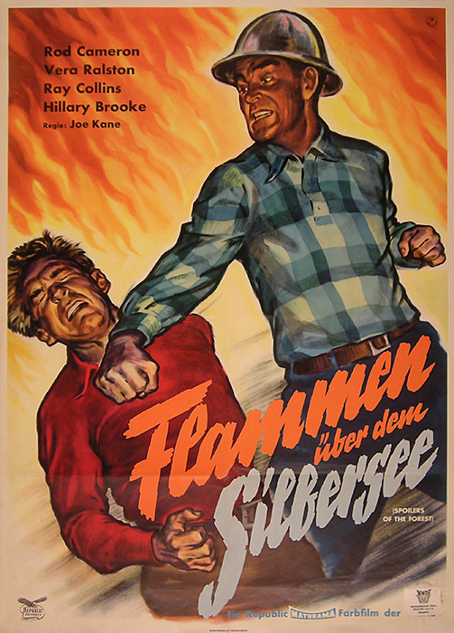 Plakat zum Film: Flammen über dem Silbersee